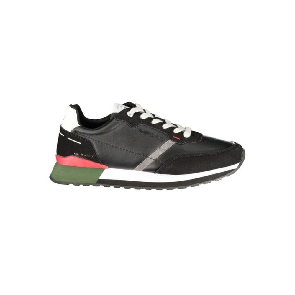 Gas Blue Polyurethane Men Men's Sneaker
